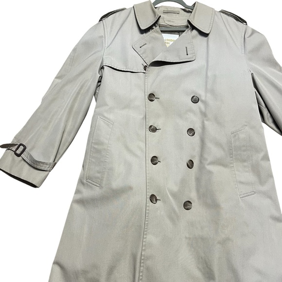 London Fog - Men’s Dressy Trench Coat Sz. 44 Short - Picture 3 of 11